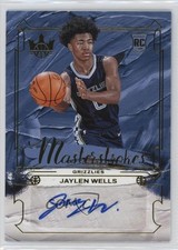 2024-25 Panini Court Kings Masterstrokes /99 Jaylen Wells #MS-WEL Auto 05is