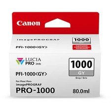 Canon PFI-1000 Gray Ink Tank for ImagePROGRAF PRO-1000 Printer