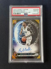 2023-24 Topps Cosmic Chrome Auto GOLD Refractors RC Brandon Miller/50 PSA10 IF31
