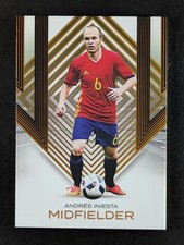 2024 Futera Incredible ANDRES INIESTA 3/8 Incredible Team Midfielders #IB123