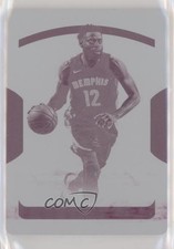 2017 Panini National Treasures Printing Plate Magenta 1/1 Tyreke Evans #74 0c3