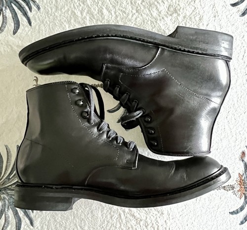 Allen Edmonds "HIGGINS MILL" WEATHERPROOF Boots 10.5 D Black