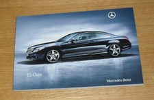 Mercedes CL Coupe Brochure 2009-2010 - CL500 CL63 AMG CL65 AMG