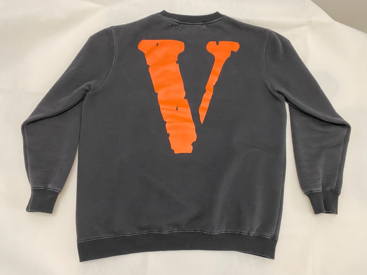 Off White x VLONE Every Creative Dies Alone Crewneck Sweatshirt Black  Medium | eBay