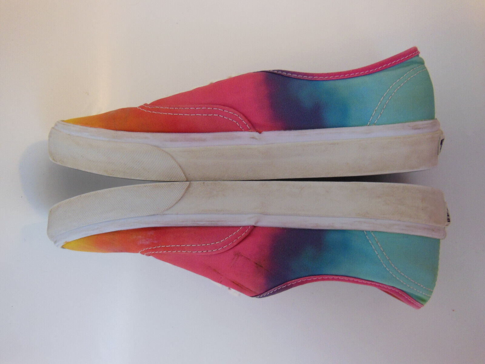 Vans Womens SZ 9 Colorimetry Rainbow Tie-Dye Lace… - image 7
