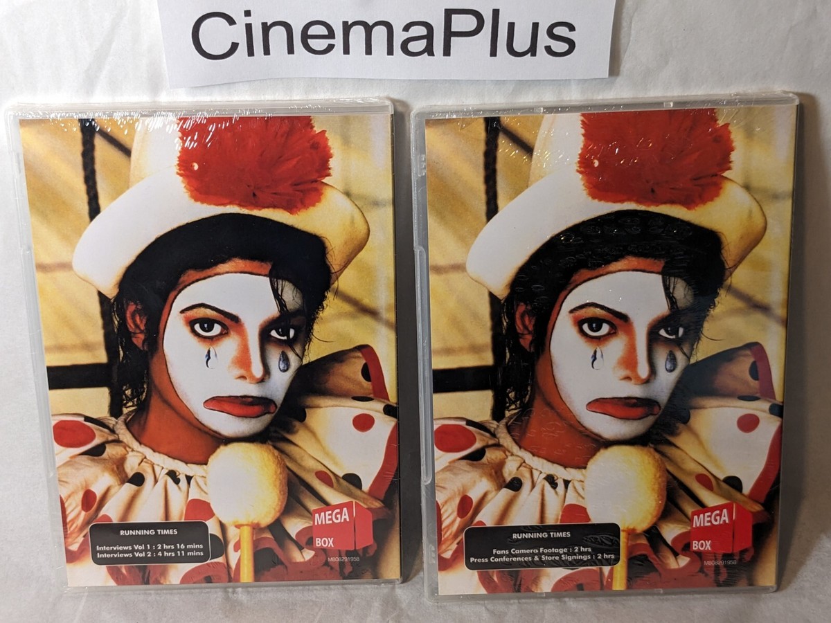 超レア！Michael Jackson mega box Michael Jackson: Mega Box (DVD, 2009, 4-Disc Set) Disc art