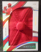 2022 Joan Adon Immaculate Silver Foil HATS BUTTON.....1 / 2.....Nationals