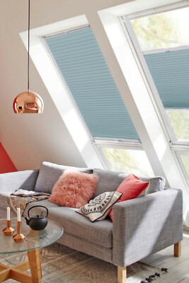Sunlines Dachfenster Wabenplissee Energiesparend Verdunkelung für Velux GGU/GGL