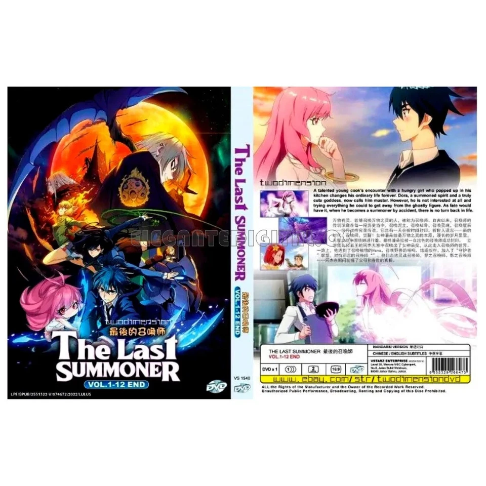 DVD Anime~The Last Summoner(1-12End)English Subtitle & All Region [US FREE SHIP] - Image 3 of 4