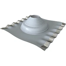 Dektite DF602 Low or High Profile R-Panel Roofing. EPDM Pipe Flashing
