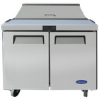 New 2 Door 36" Refrigerated Sandwich Prep Table Cooler Nsf Atosa Msf3610Gr #5495
