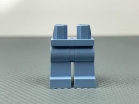 LEGO Sand Blue Minifigure Hips & Legs Assembly Minifig Legs Pants 970c00