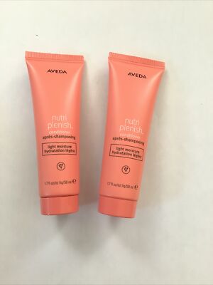 2X AVEDA Nutriplenish Conditioner Light Moisture - 1.7 oz/ 50 ML 