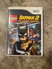 LEGO Batman 2: DC Super Heroes Nintendo Wii Game Complete With Manual Tested