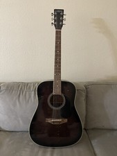 Carlo Robelli New York 6 String Acoustic Guitar - Red