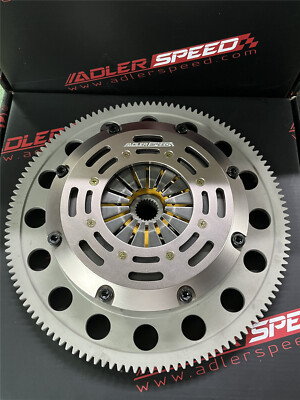 Sprung Clutch Twin Disc Kit w/ Flywheel For 04-11 Mazda RX-8 1.3L 13BMSP Medium