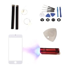 Replacement Front Touch Glass Screen Repair Kit Compatible for iphone 8 White