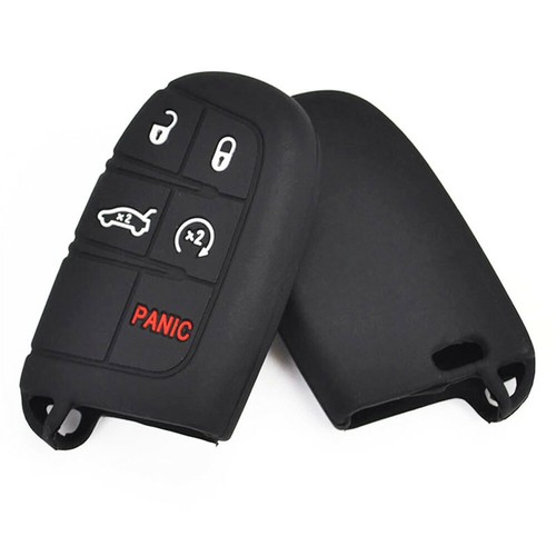 XUKEY Silicone Remote Key Case Cover For Dodge Ram Journey Jeep Grand Cherokee - Picture 5 of 6
