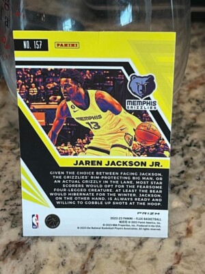 2023-24 Panini Flux Jaren Jackson Jr. RED Memphis Grizzlies | eBay