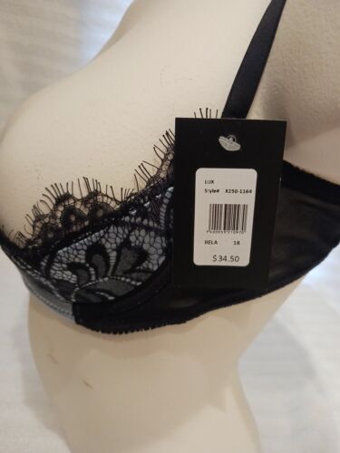 Reggiseno Frederick's Of Hollywood 18 pizzo sotto seno ferretto sollevamento sexy - Foto 4 di 5