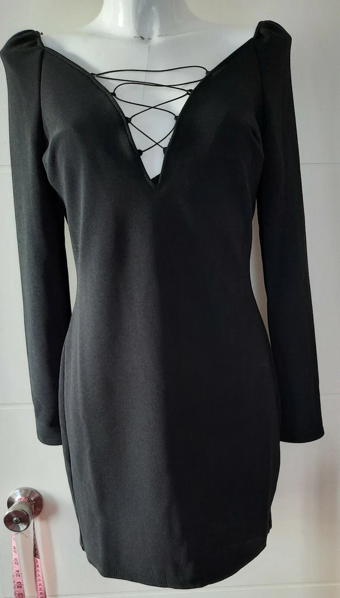 Long sleeve black best sale dresses for juniors