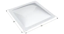 Icon Technologies Limited Rv Skylight, Sl2222w, White
