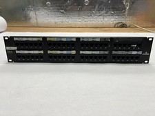 Used Leviton Cat5e Gigamax Universal 48-Port Patch Panel 2U