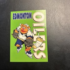 Jb6d 1994 Jim Henson’s Muppets Take The Ice #34 Edmonton Oilers Fozzie Bear