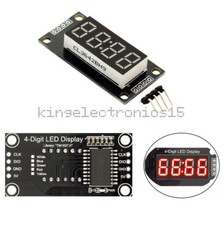 0,56 pollici 4 bit TM1637 rosso display digitale LED orologio tubo display F Arduino k9