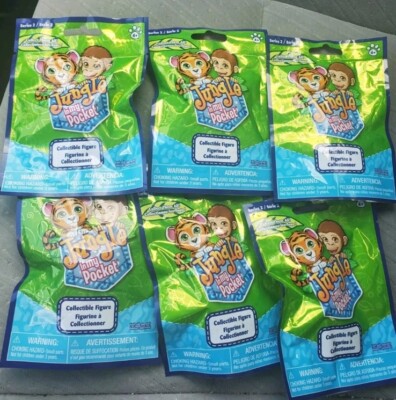 Jungle in My Pocket Blind Bag -(Series 2) 6pcs Sealed /Ages4+