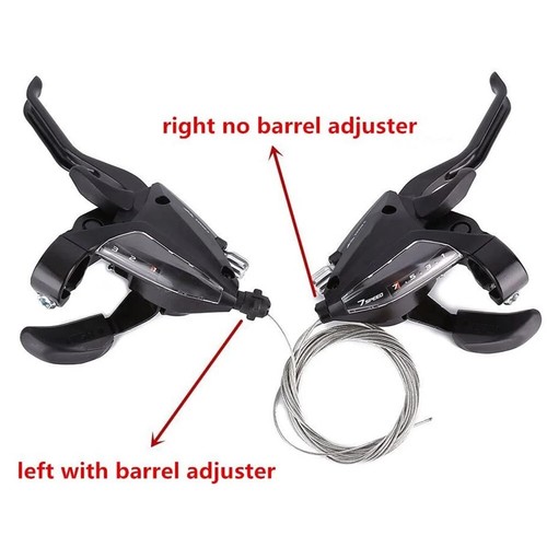SHIMANO ST-EF500 3/7/8 Speed Bicycle Shifter Set MTB Bike Brake Lever Fit EF51 - Picture 7 of 10