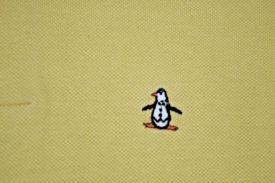 Camisa Penguin De Colección Grand Slam Munsingwear Talla L Años 80 Polo Aguacate Pálido Hecha en EE. UU. Foto 3 de 4