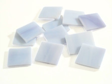 4" x 8" Pale Lavender Opal  Fusible 96 coe  Mosaic Glass