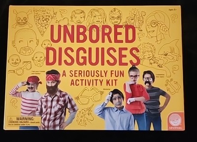 Mindware Unbored Disguises A Seriously fun activity kit - kids ages 6+ Open Box