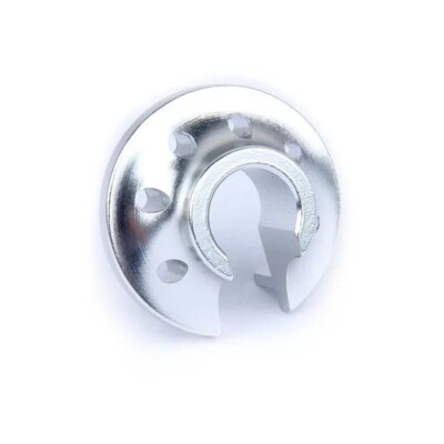 Rovan CNC Basis Stoßdämpferhalter passend HPI u. Rovan Baja 9522203 silber