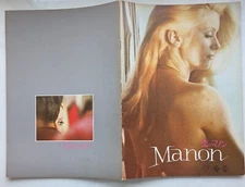 MANON 1968 CATHERINE DENEUVE JAPANESE MOVIE PROGRAMME