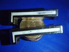 Nos 1961 Pontiac 61 Bonneville Gold Letter Trunk Compartment Lid Emblem 4810992