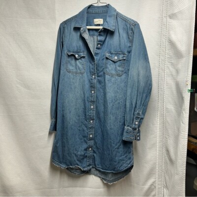 Universal Thread Blue Denim Tunic XSmall