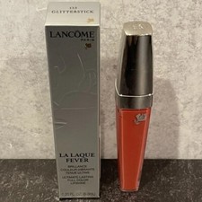 Lancome La Laque Fever Full Color Lipshine Lip Color 133 Glitterstick New In Box