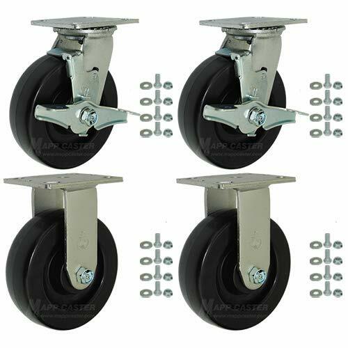 Economy 6" Knaack Box Jobbox Casters Model 695 Heavy Duty Polyolefin
