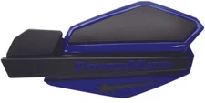 Powermadd Star Series Universal Handguard Kit For John Snowmobile (Blue/Black)
