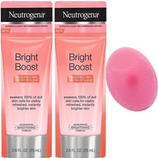 Neutrogena Bright Boost Resurfacing Micro Polish - 2 Pack - With FACE BRUSH