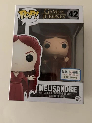 Funko Pop! Melisandre #42 Game of Thrones Barnes & Noble  Translucent +protector