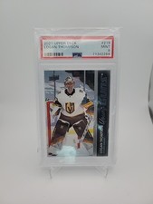 2021-22 Upper Deck Young Guns Logan Thompson #219 RC PSA 9