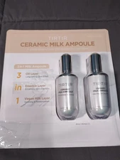 TIRTIR Ceramic Milk Ampoule (40ml) 2 Pack