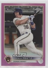 2022 Topps Chrome Pink Refractor Jakson Reetz #157 0ed