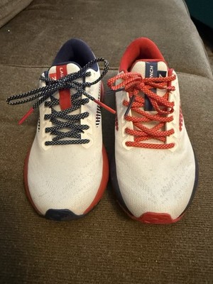 Brooks Launch 7 Stars Stripes Women's Sneaker White Red Blue 120322-1B-166