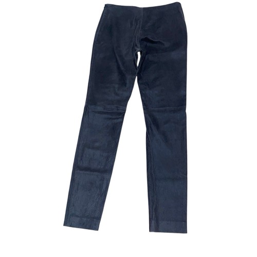 Fabiana Filippi Lambskin Suede Pull On Slim Fit Pants Size 40 waist 28 Inseam 30 - Picture 3 of 9