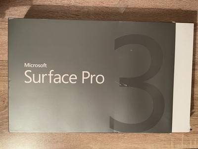 NUR VERPACKUNG Microsoft Surface Pro 3 i3 64gb, 4gb Ram NUR VERPACKUNG