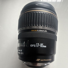 Canon EF-S 17-85mm f/4 Zoom Lens Ultrasonic Image Stabilizer 67mm Used